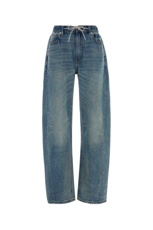 Denim wide-leg jeans ALEXANDER WANG (4DC2264165)