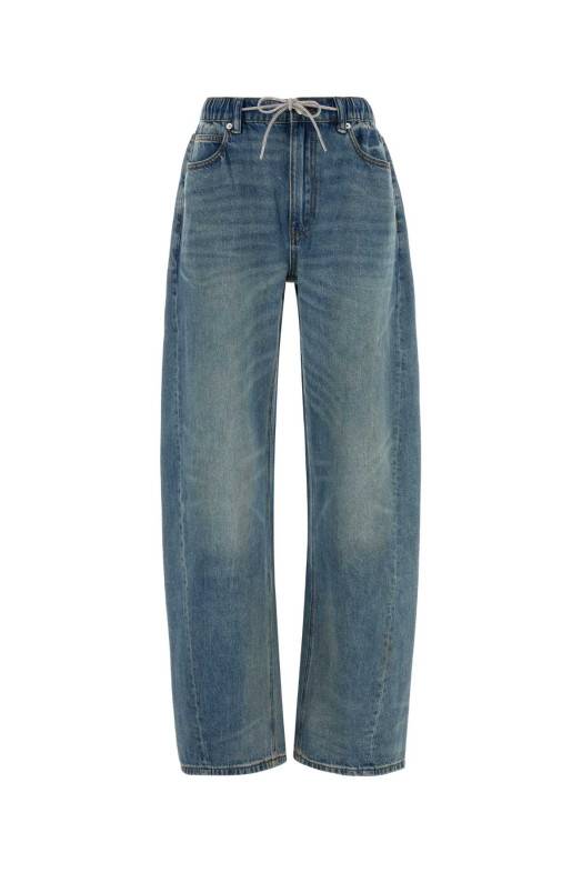 Denim wide-leg jeans ALEXANDER WANG (4DC2264165)