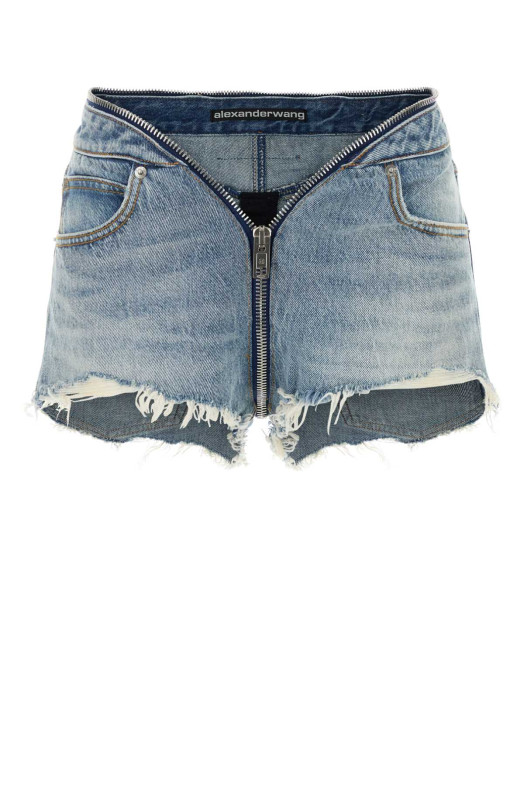 Denim shorts ALEXANDER WANG (4DC2264985)