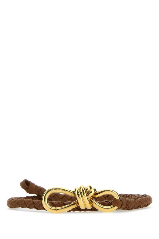 Caramel leather Andiamo belt BOTTEGA VENETA (766135V0HW1)