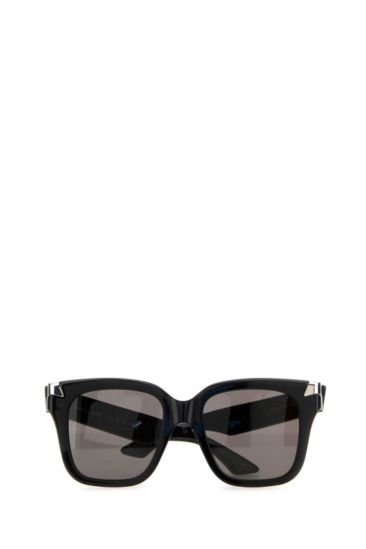 Black acetate Punk Rivet sunglasses ALEXANDER MCQUEEN (781191J0749)