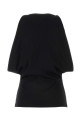 Black stretch cotton top Black ALEXANDER MCQUEEN (804191QLADW)
