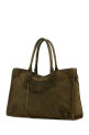 Olive green suede large Le City shopping bag BALENCIAGA (8083882AB2A)