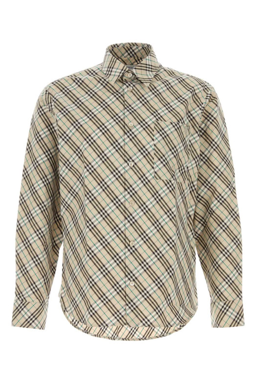 Embroidered poplin shirt BURBERRY (8101177)