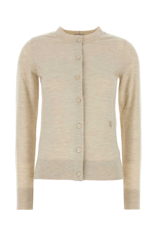 Sand wool cardigan BURBERRY (8103104)