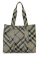 Embroidered canvas shopping bag BURBERRY (8104034)