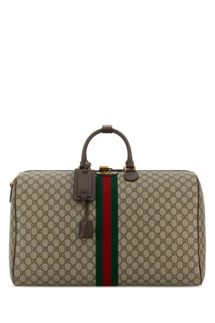 Printed canvas large Gucci Savoy travel bag GUCCI (834458FAEOI)