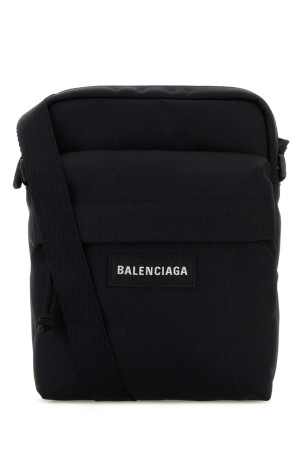 Black canvas Explorer crossbody bag Black BALENCIAGA (8455932AB9Q)
