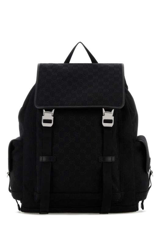 Black canvas backpack Black GUCCI (854740FAFGK)