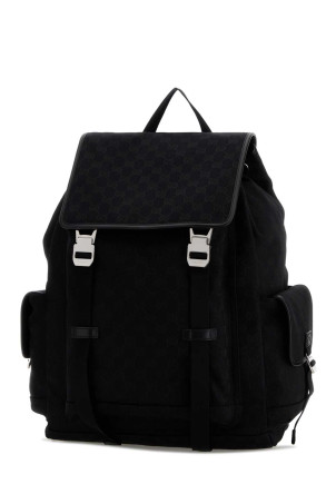 Black canvas backpack Black GUCCI (854740FAFGK)