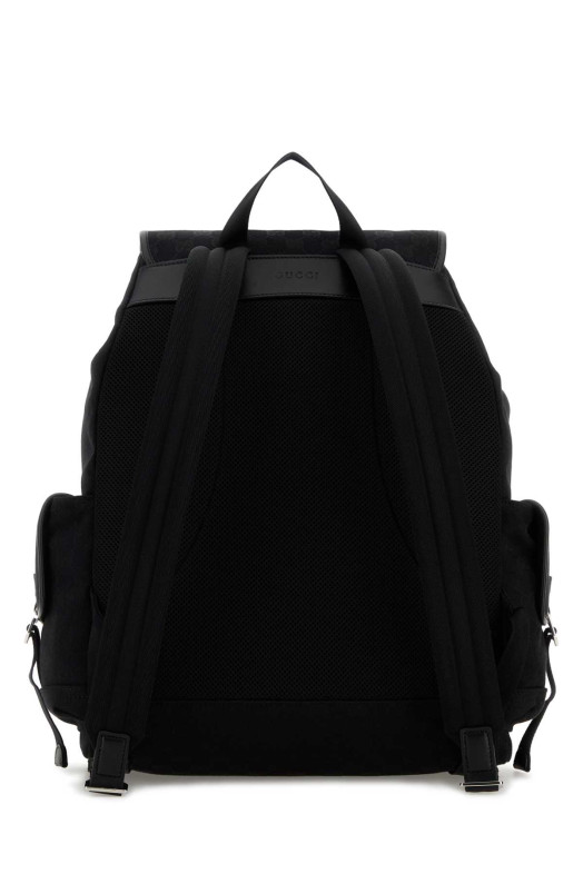 Black canvas backpack Black GUCCI (854740FAFGK)