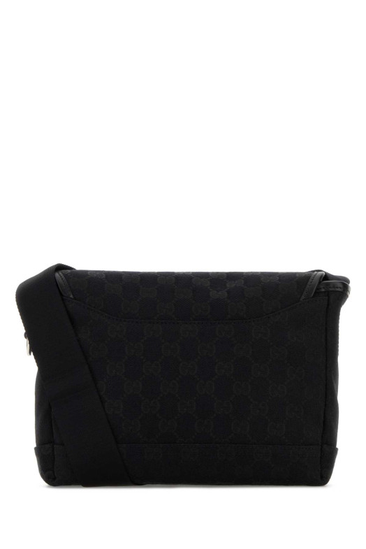 Black canvas crossbody bag Black GUCCI (854745FAE8V)