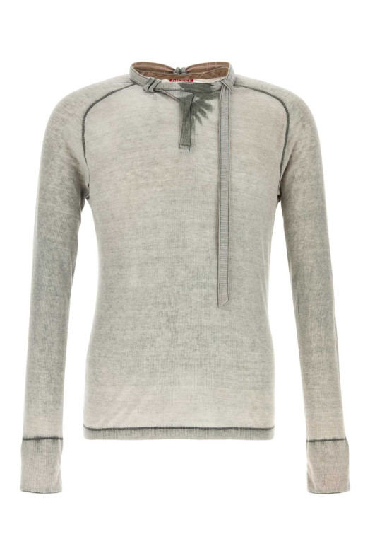 Grey polyester blend T-Gohan t-shirt DIESEL (A224280HGCQ)