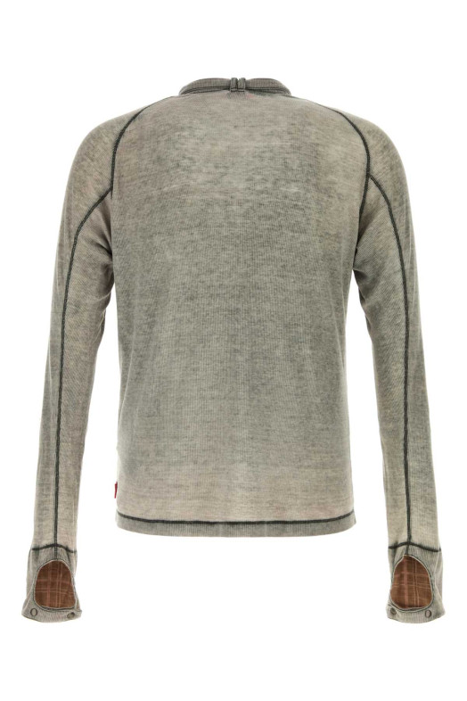Grey polyester blend T-Gohan t-shirt DIESEL (A224280HGCQ)