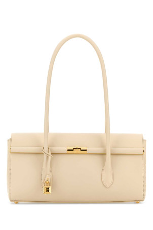 Ivory leather Marlene shoulder bag DOLCE & GABBANA (BB7927A3G19)