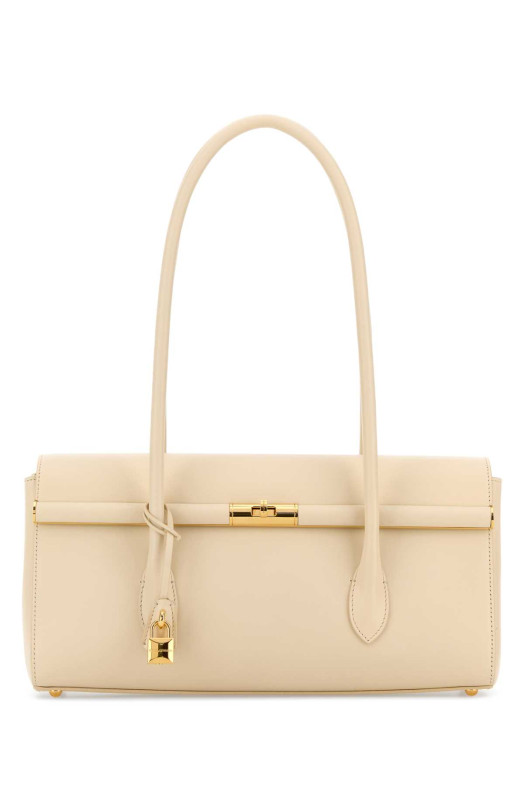 Ivory leather Marlene shoulder bag DOLCE & GABBANA (BB7927A3G19)