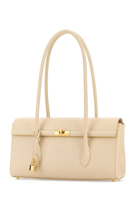 Ivory leather Marlene shoulder bag DOLCE & GABBANA (BB7927A3G19)