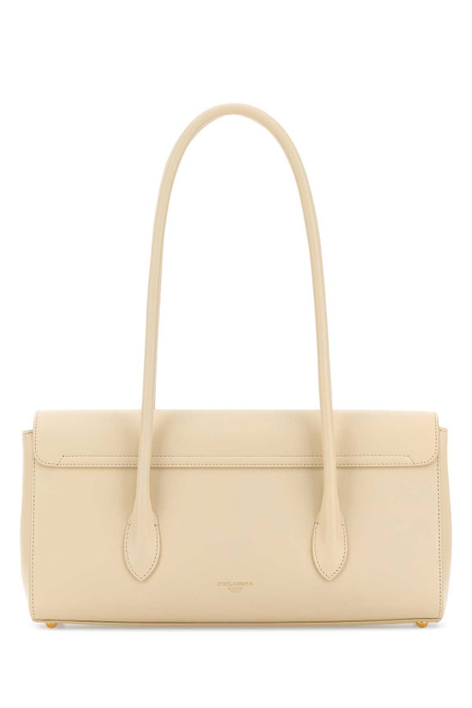 Ivory leather Marlene shoulder bag DOLCE & GABBANA (BB7927A3G19)