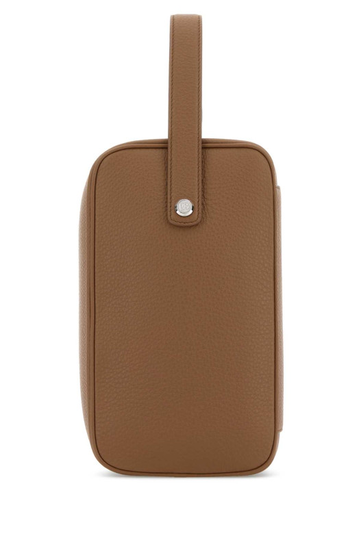 Camel leather Lock handbag DOLCE & GABBANA (BM2449A0370)