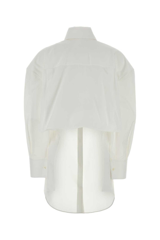 White poplin shirt White GIVENCHY (BW61JF1634)