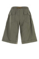 Olive green poplin bermuda shorts DOLCE & GABBANA (GP1F9TFU5YP)
