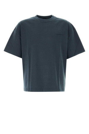 Air force blue cotton S/S Benton T-shirt CARHARTT WIP (I035590)