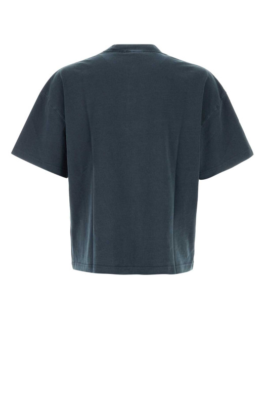 Air force blue cotton S/S Benton T-shirt CARHARTT WIP (I035590)