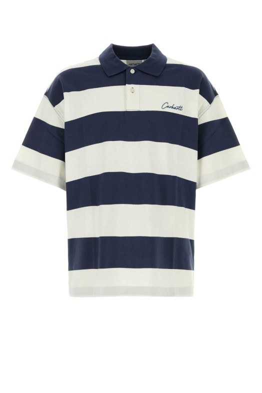 Embroidered cotton S/S Delray Polo CARHARTT WIP (I036187)