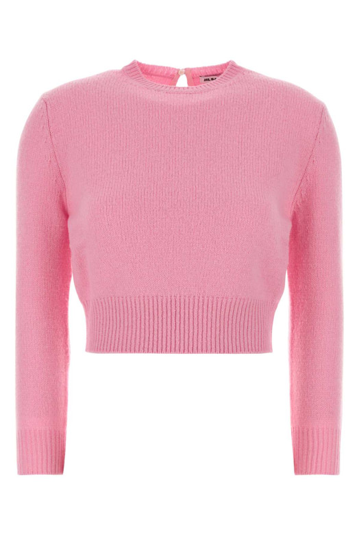 Pink wool blend sweater JIL SANDER (J03GP0187J14837)