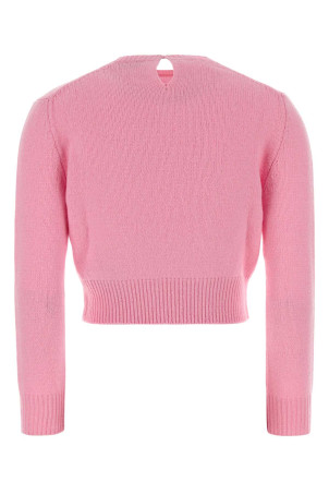 Pink wool blend sweater JIL SANDER (J03GP0187J14837)