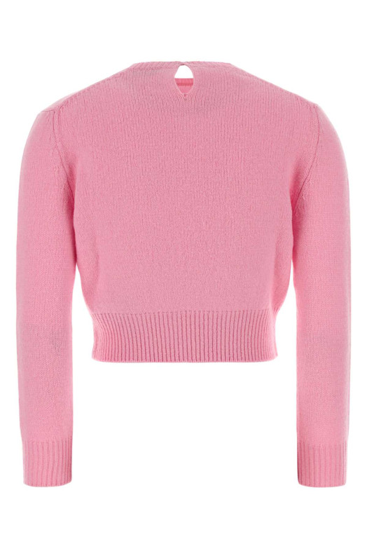Pink wool blend sweater JIL SANDER (J03GP0187J14837)