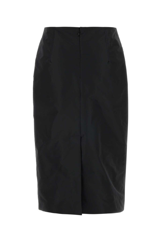 Black faille skirt JIL SANDER (J03MA0302J70221)