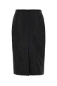 Black faille skirt JIL SANDER (J03MA0302J70221)