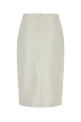 White faille skirt White JIL SANDER (J03MA0302J70221)