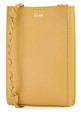 Yellow leather small Tangle shoulder bag JIL SANDER (J07WG0001P5354)