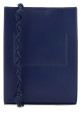 Navy blue leather small Tangle shoulder bag JIL SANDER (J07WG0001P9044)