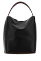 Black leather Pivot bucket bag JIL SANDER (J08ZH0102P9166)