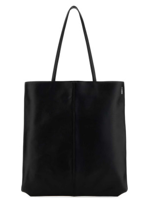 Black leather Linea shopping bag JIL SANDER (J08ZL0008P9046)