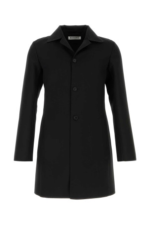 Black wool blend coat JIL SANDER (J21AA0206J40326)