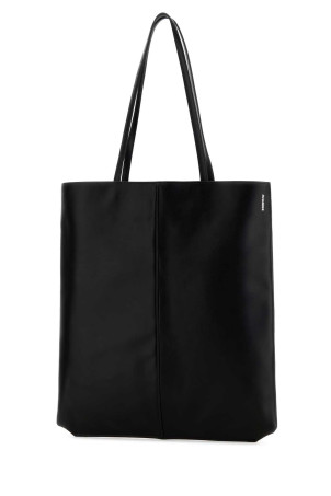 Black leather Linea shopping bag JIL SANDER (J25ZL0007P9046)