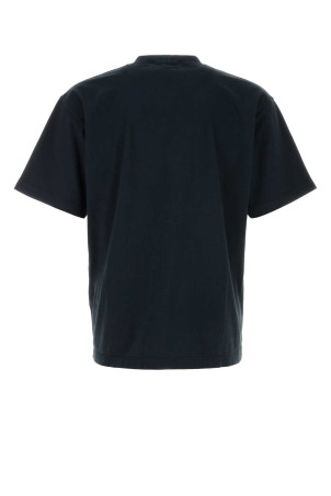 Midnight blue cotton t-shirt Black STONE ISLAND (L1S152100030S0115)