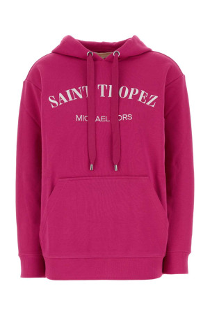 Fuchsia cotton sweatshirt MICHAEL BY MICHAEL KORS (MS6520W4MY)