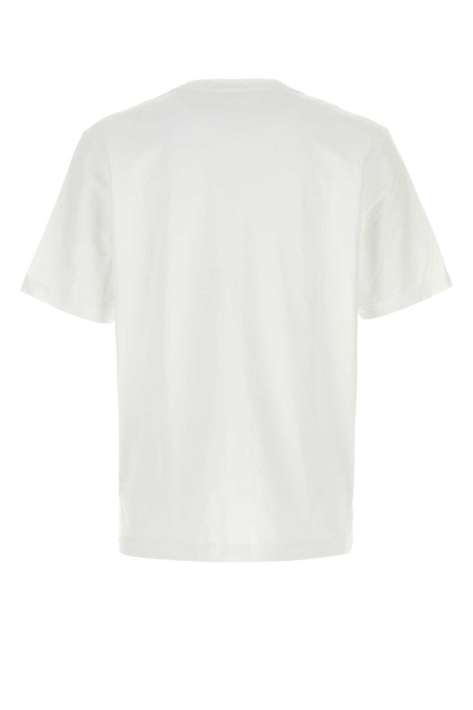 White cotton t-shirt MAISON KITSUNE (PM00108KJ7025)