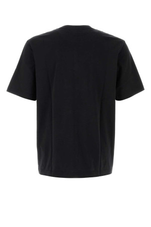 Black cotton t-shirt MAISON KITSUNE (PM00108KJ7025)