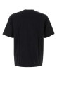 Black cotton t-shirt MAISON KITSUNE (PM00108KJ7025)