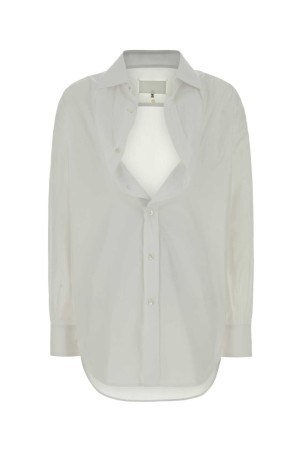 White poplin shirt White MAISON MARGIELA (S29DT0018S43001)