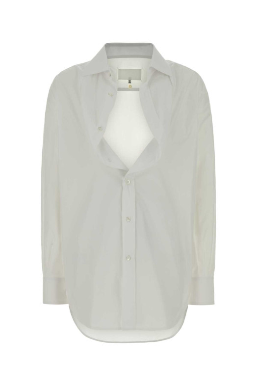 White poplin shirt White MAISON MARGIELA (S29DT0018S43001)