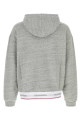Melange grey cotton oversize sweatshirt DSQUARED (S71GU0768D25026)
