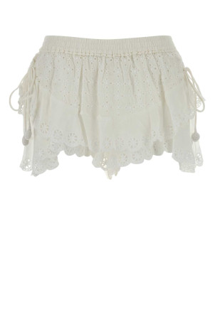 White broderie anglaise Neis shorts ISABEL MARANT (SH0302FAD2J17I)