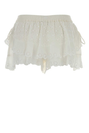 White broderie anglaise Neis shorts ISABEL MARANT (SH0302FAD2J17I)